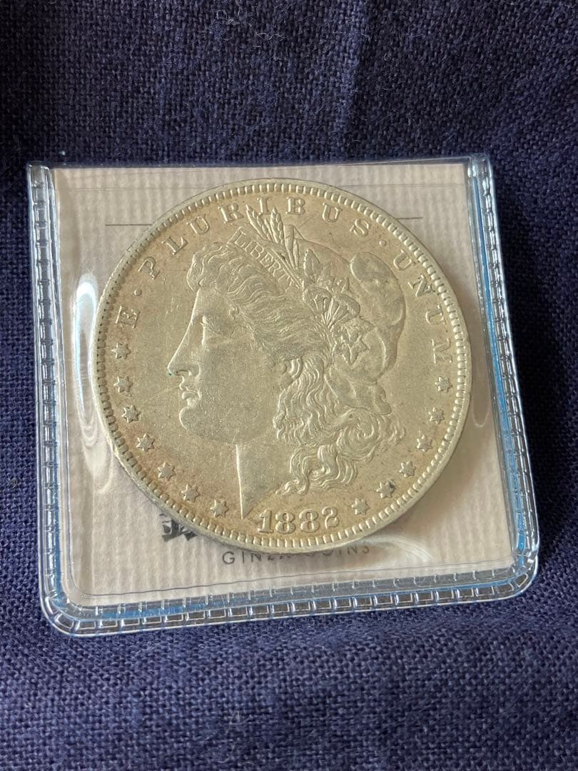 モルガンダラー銀貨　1882年 アメリカ銀貨