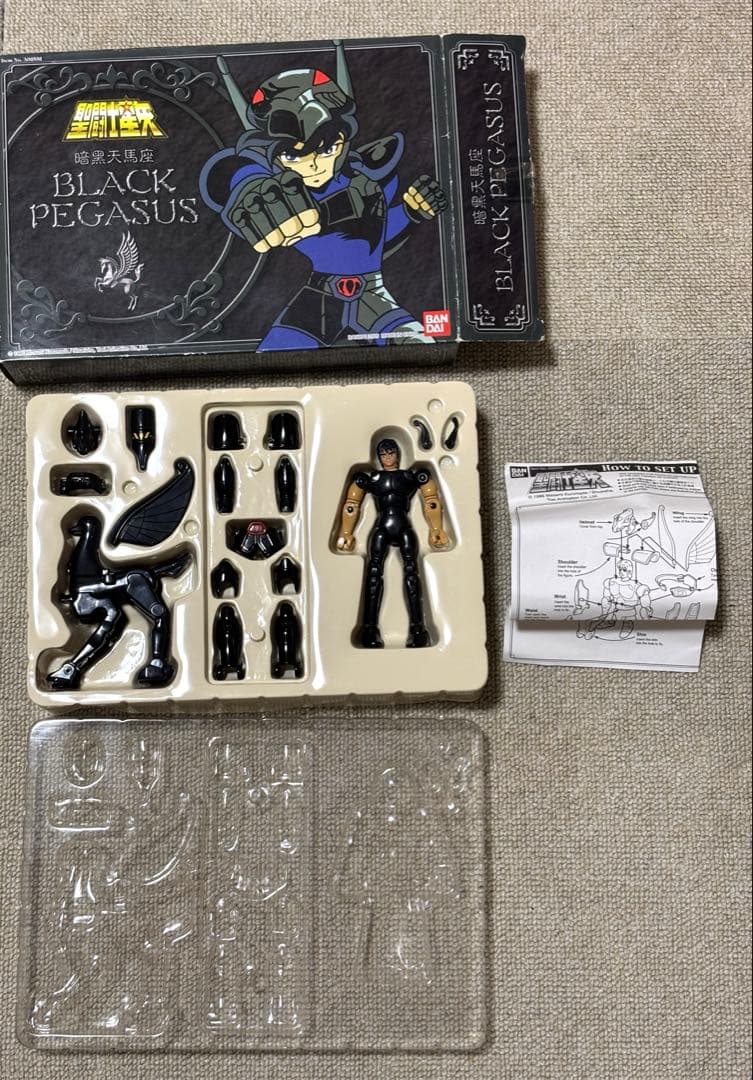 聖闘士星矢　香港　暗黒聖闘士　ブラックペガサス　ブラックフェニックス　希少