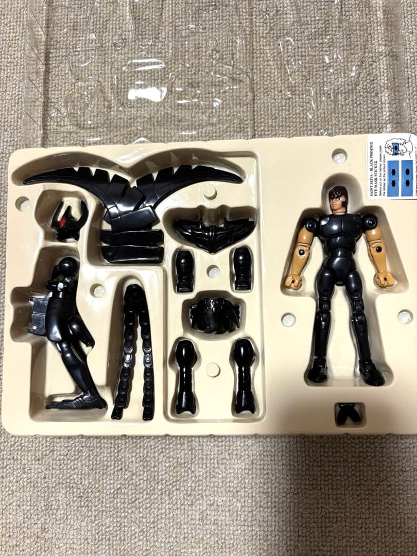 聖闘士星矢　香港　暗黒聖闘士　ブラックペガサス　ブラックフェニックス　希少