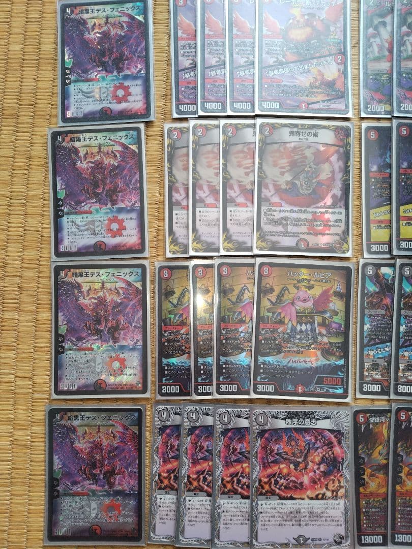 構築済みデッキ【赤黒フェニックス】デッキ＆2重スリーブ　デュエルマスターズ