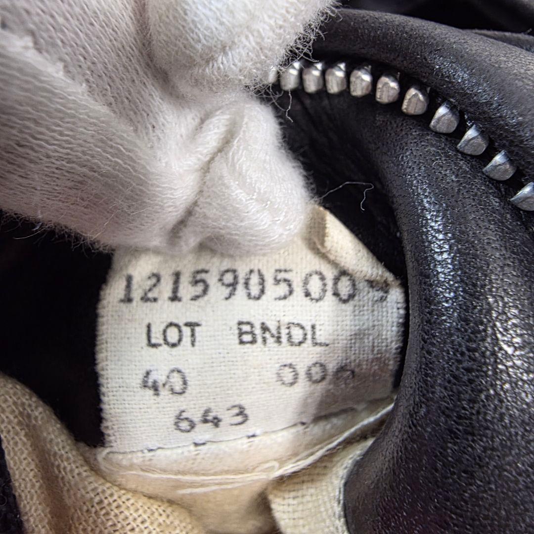 極美品 SCHOTT ライダース ジャケット ボア ライナー 643 牛革 40