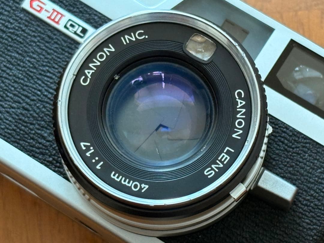 【整備済】Canon QL17 G-III Canonet フィルムカメラ