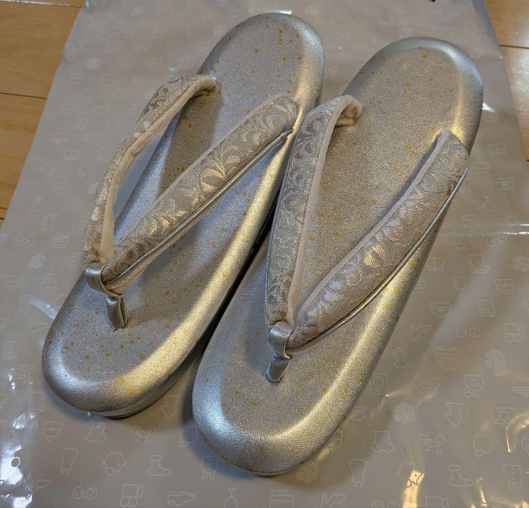 礼装　和装バッグ草履セット　結婚式　入学式　卒業式　和装バッグと草履セット