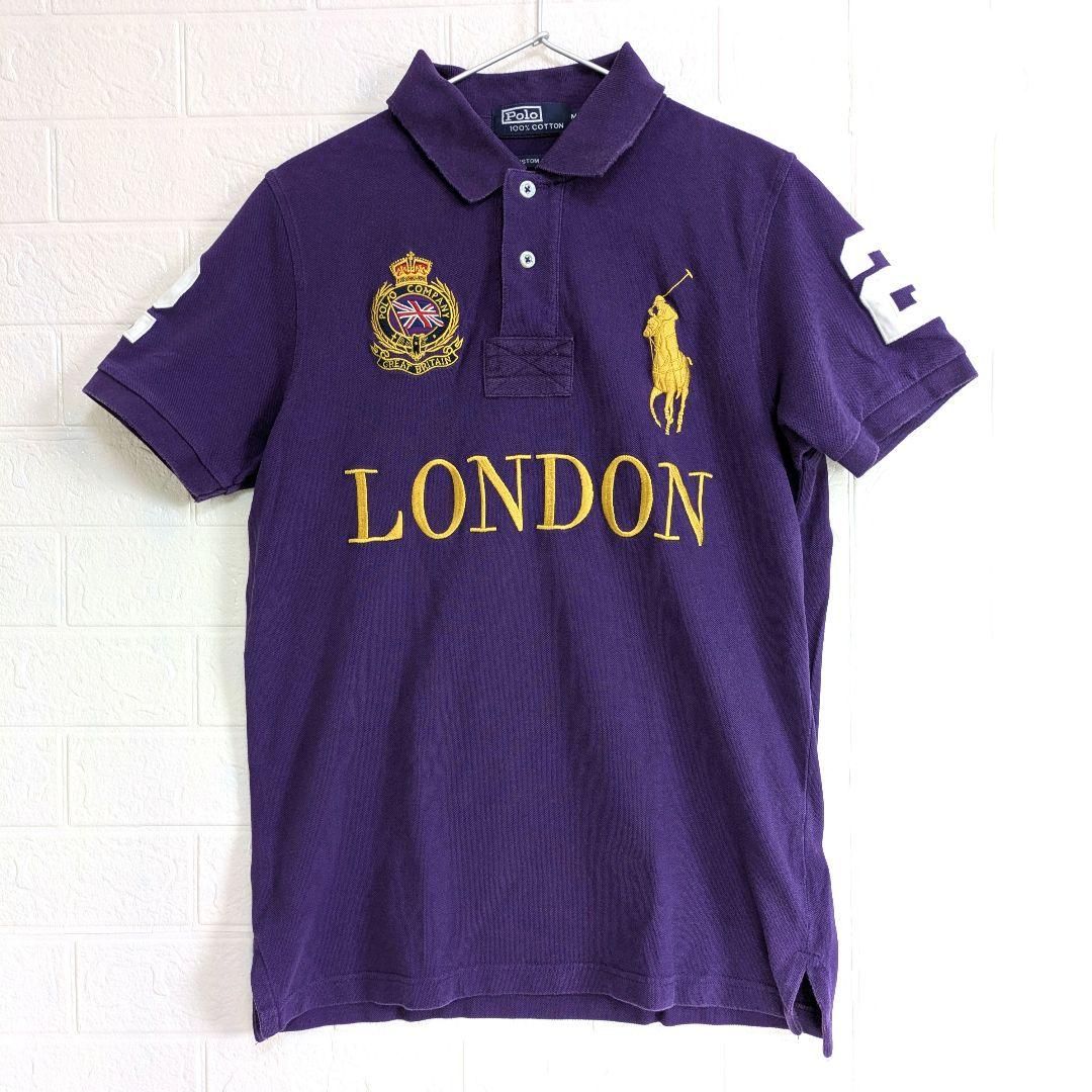 ラルフローレン ロンドン ビッグポニー 　ポロシャツ y2k