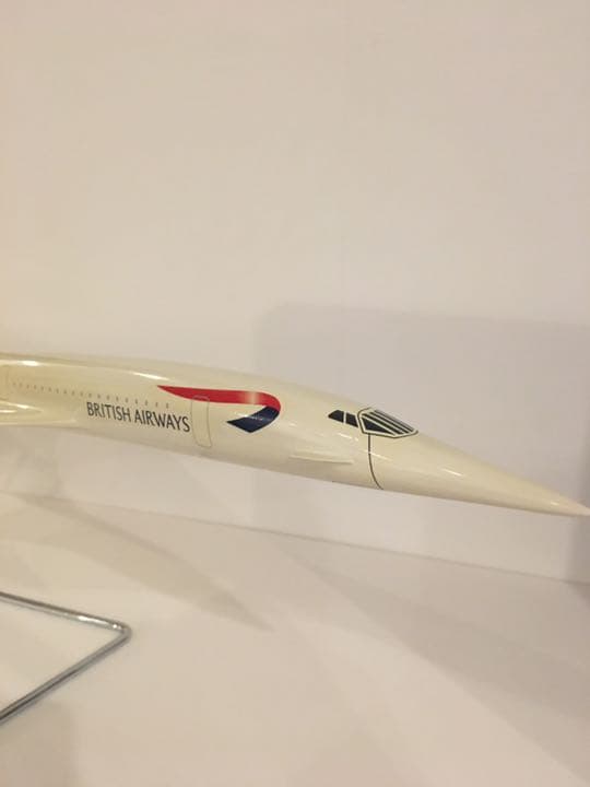 ブリティッシュ　エアウェイズ　コンコルド（Concorde）大型スケールモデル