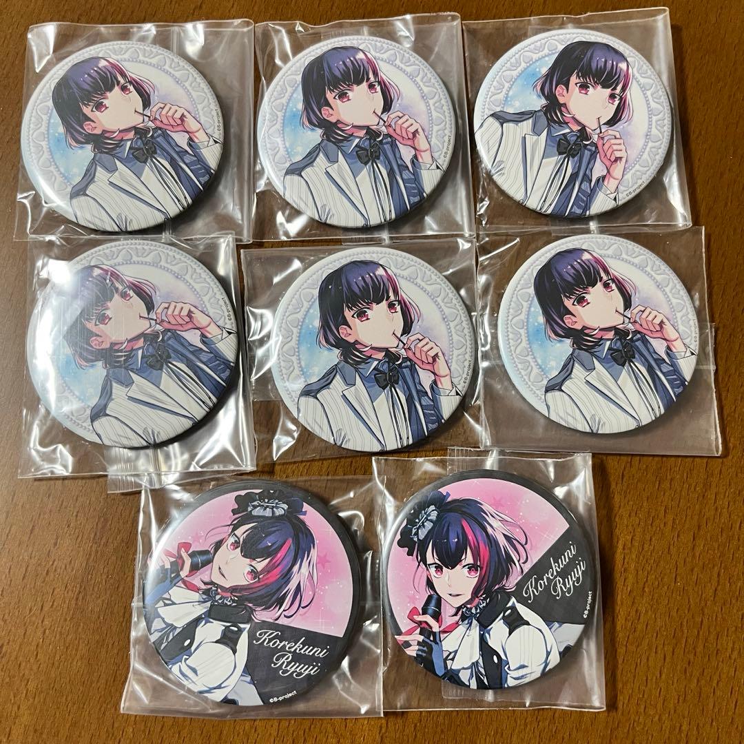 Bプロ B-PROJECT 是国 竜持 白スーツ キービジュアル 缶バッジ