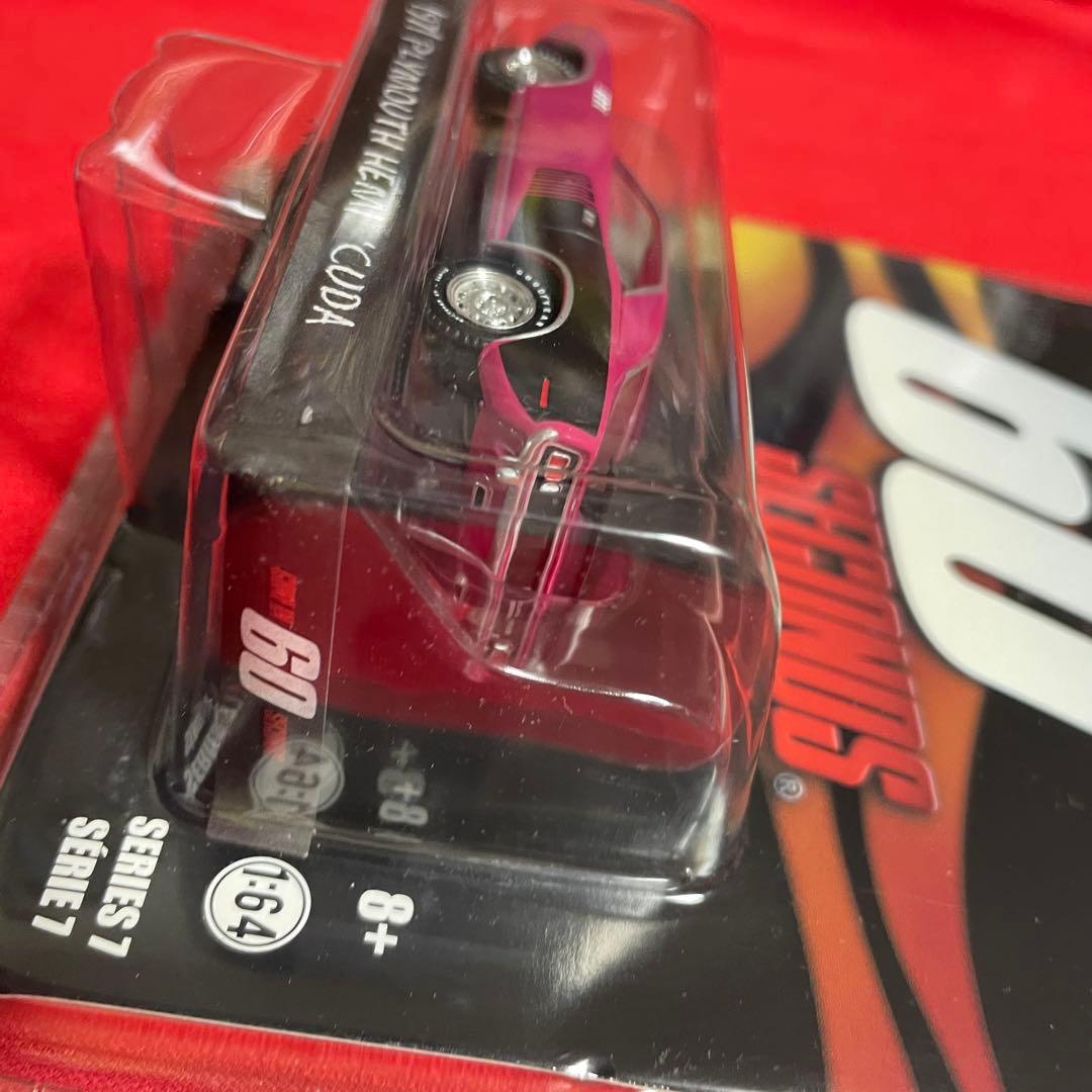 ミニカー Greenlight 1971 hemi cuda 60Seconds