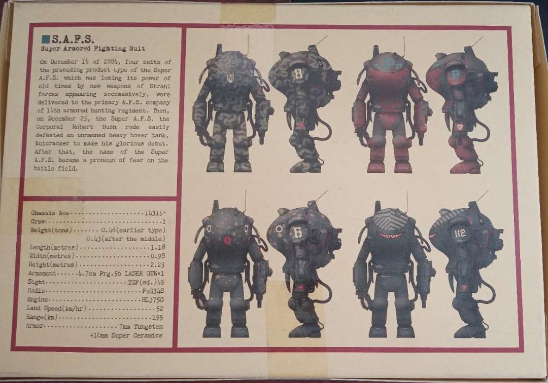 S.A.F.S. 1/20 スケール フィギュア MK-056