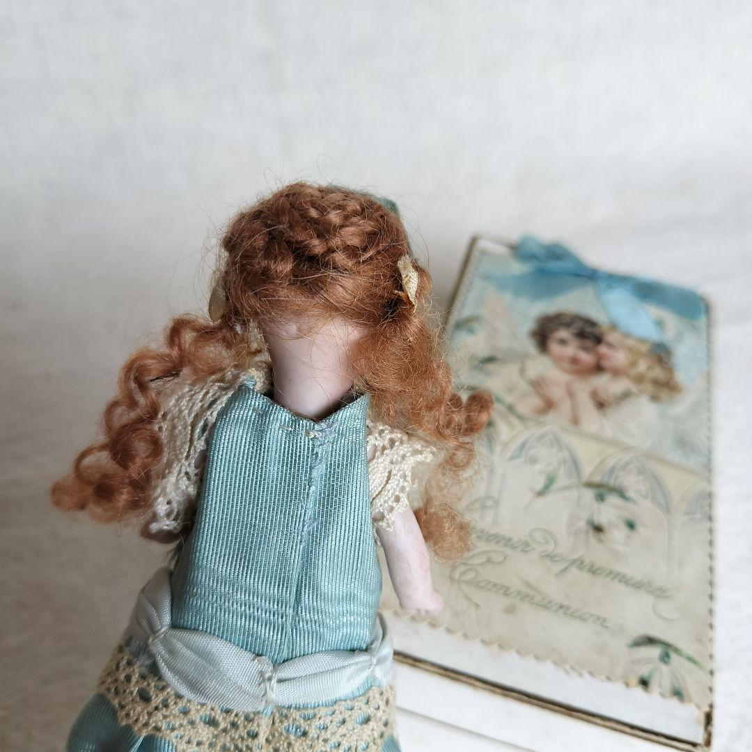 アンティーク　フレンチミニョネット　ビスクドール