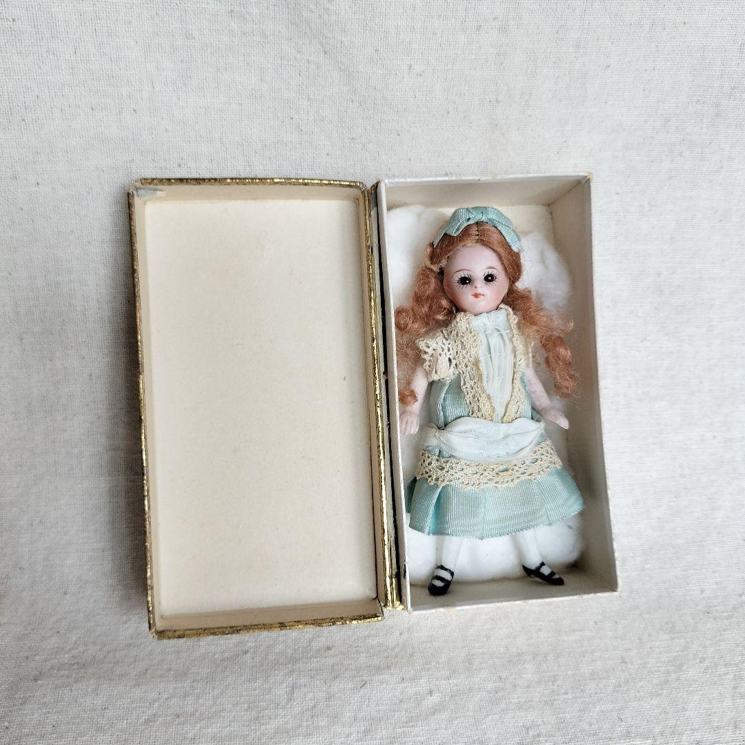 アンティーク　フレンチミニョネット　ビスクドール