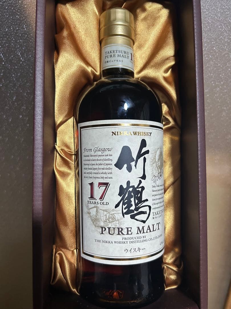 NIKKA WHISKY 竹鶴 17年 ピュアモルト