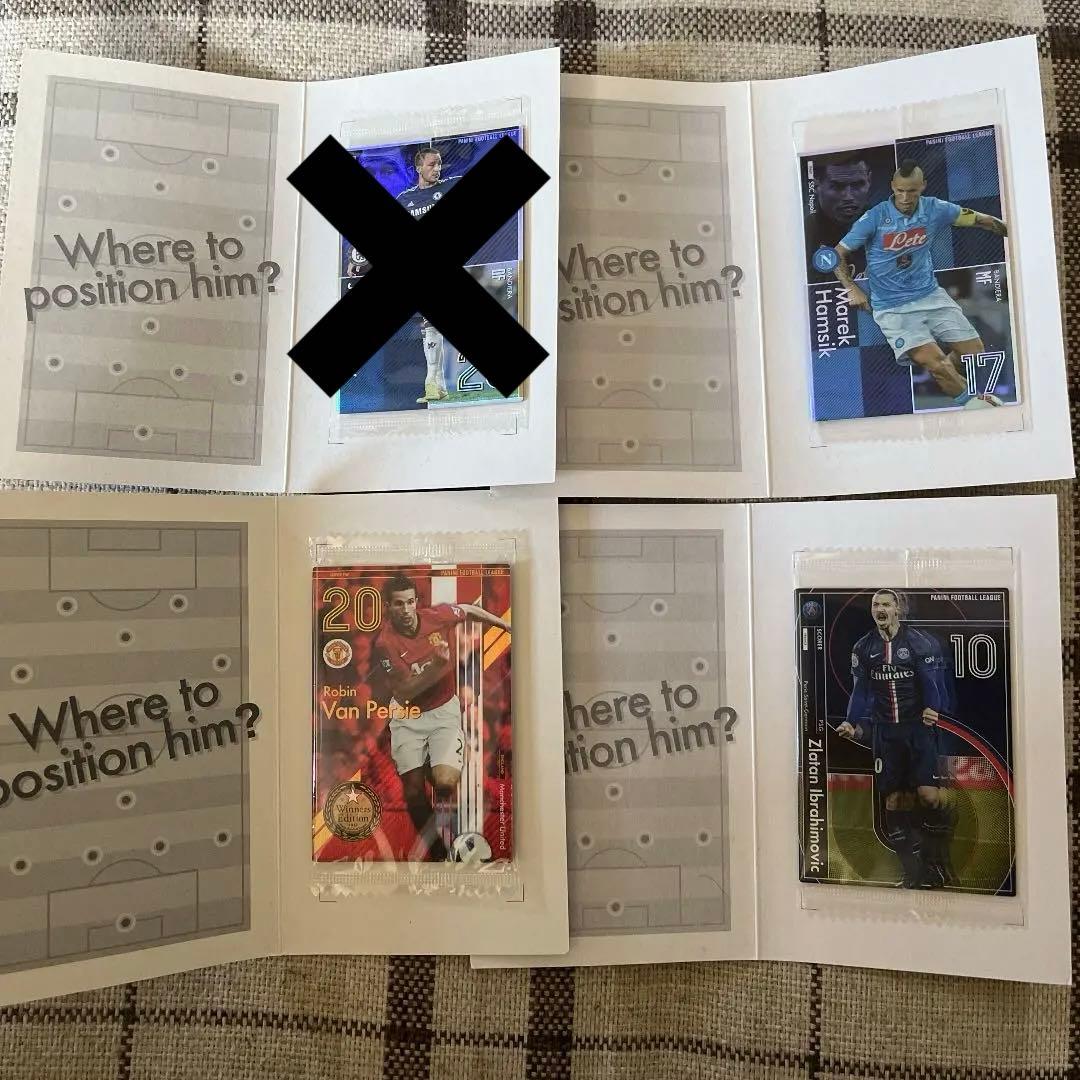 パニーニフットボールリーグ　コレクションカード　セット