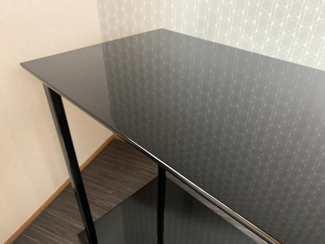 塗師 岡本陽斎作 真塗 木製 真台子 組立式 共箱 茶道具 775