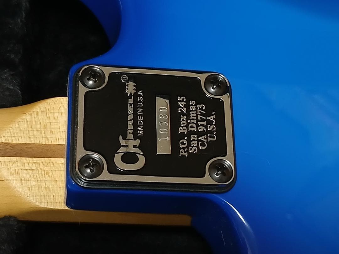 Jake E Lee　Charvel　 Blue Burst　ジェイクeリー