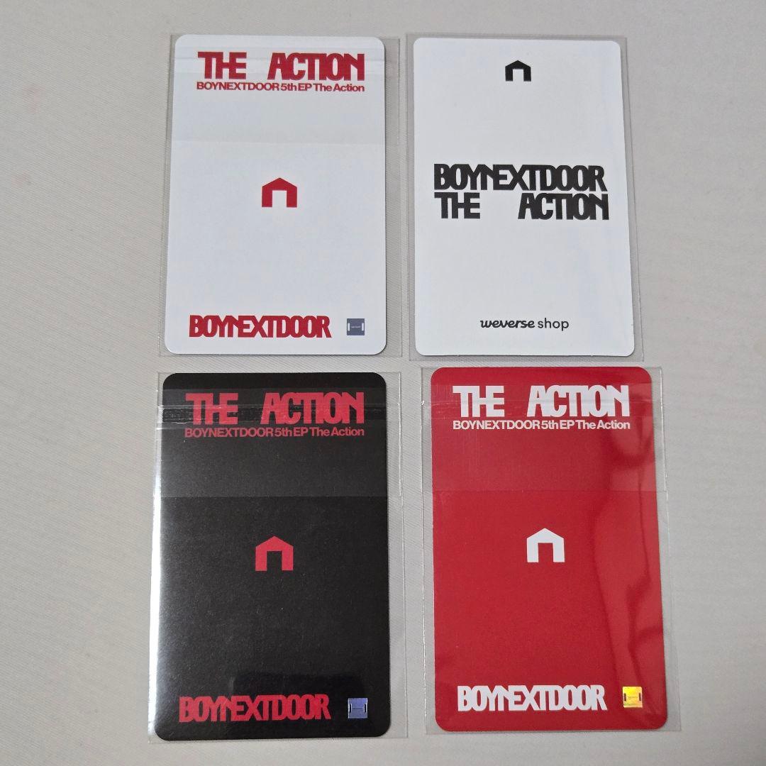 BOYNEXTDOOR The Action ラキドロ 4枚セット