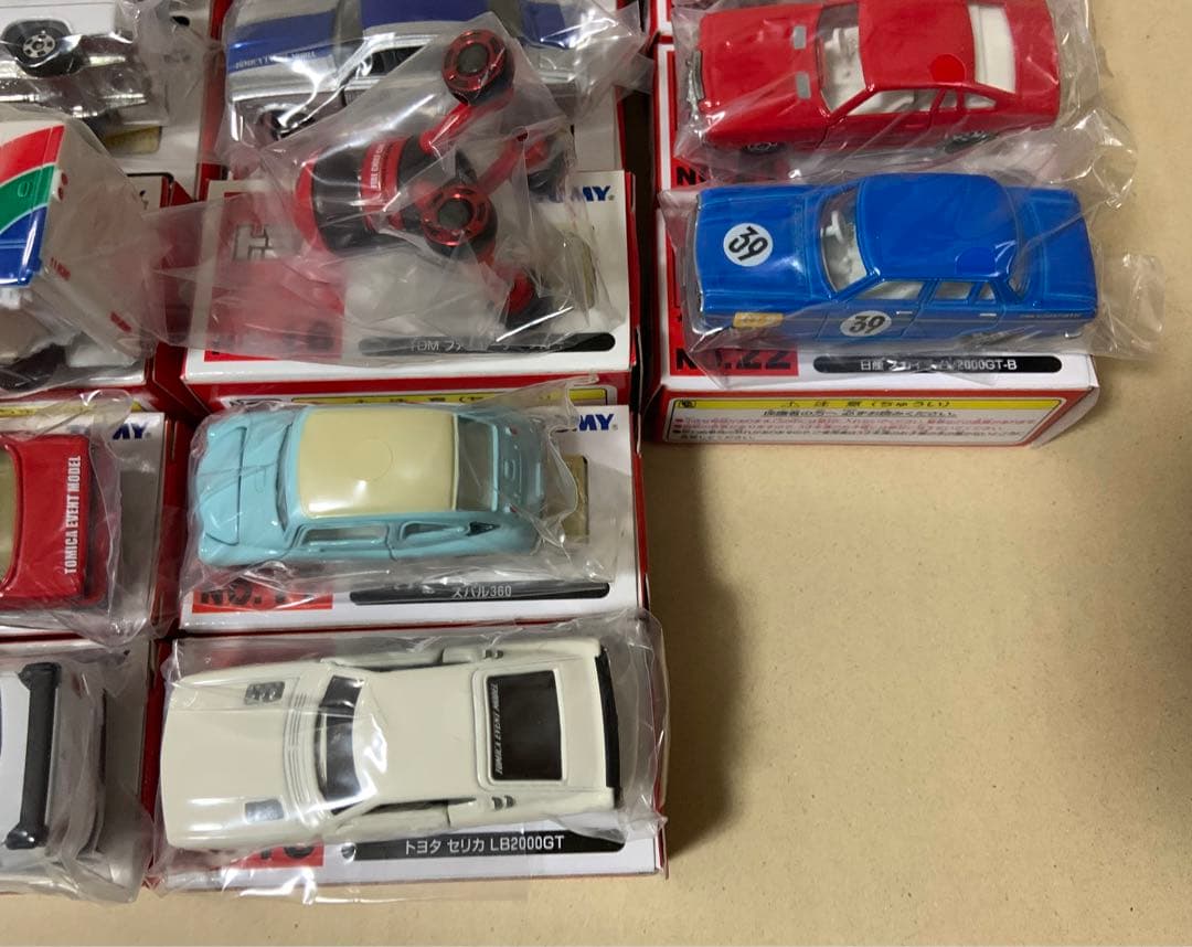 トミカイベントモデル★　No.1～22　22点セット