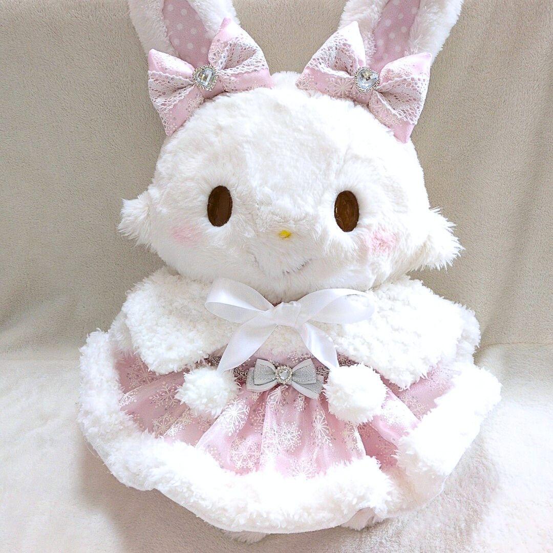 ウィッシュミーメルコスチューム　メルメルドール　雪の結晶ピンク1430