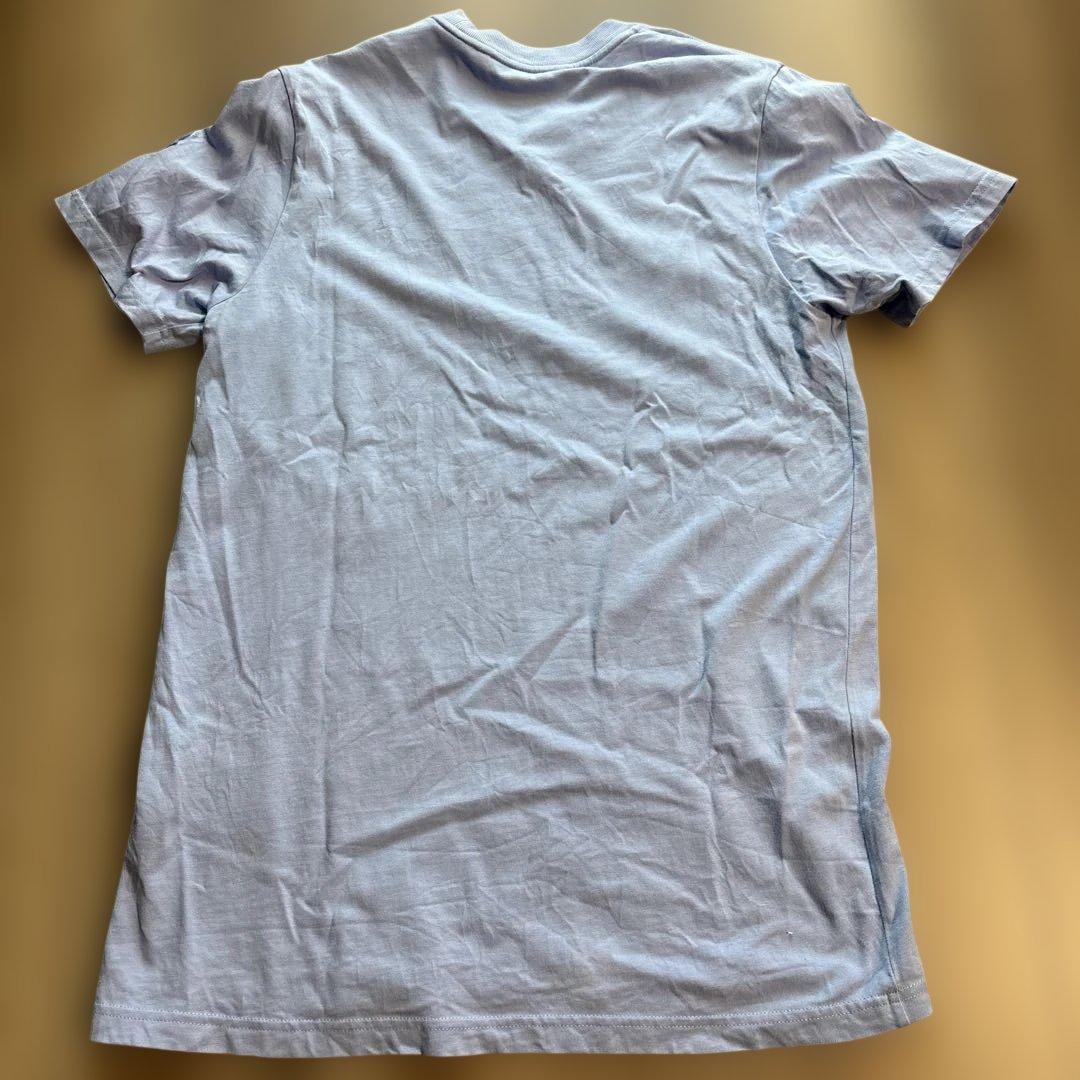 【ROさま専用】Moncler ロゴプリント Tシャツ ライトブルー