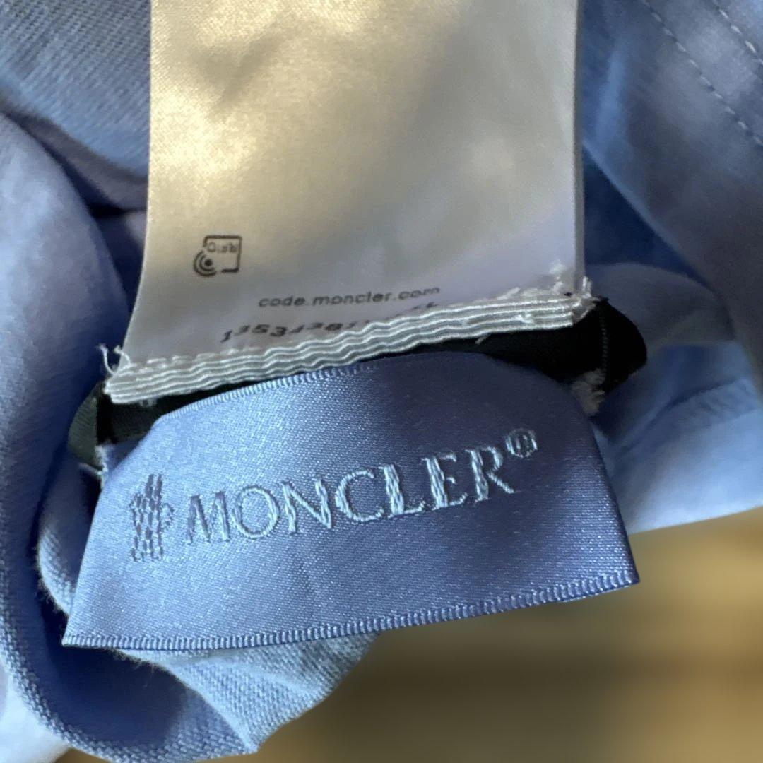 【ROさま専用】Moncler ロゴプリント Tシャツ ライトブルー