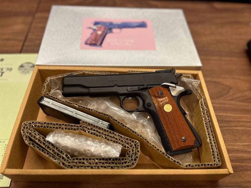 COLT　M1911A1　BOB CHOWカスタム　HWモデルガンMGC系