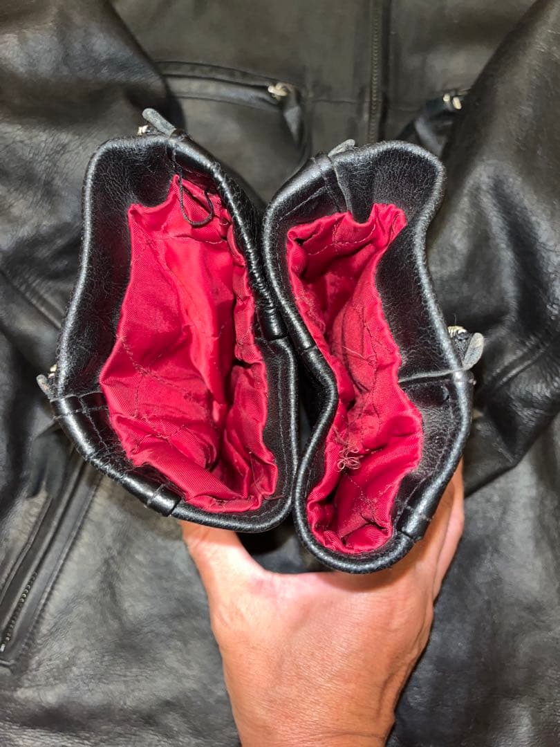 アヴィレックス AVIREX シングル レザー ライダース ブラック L