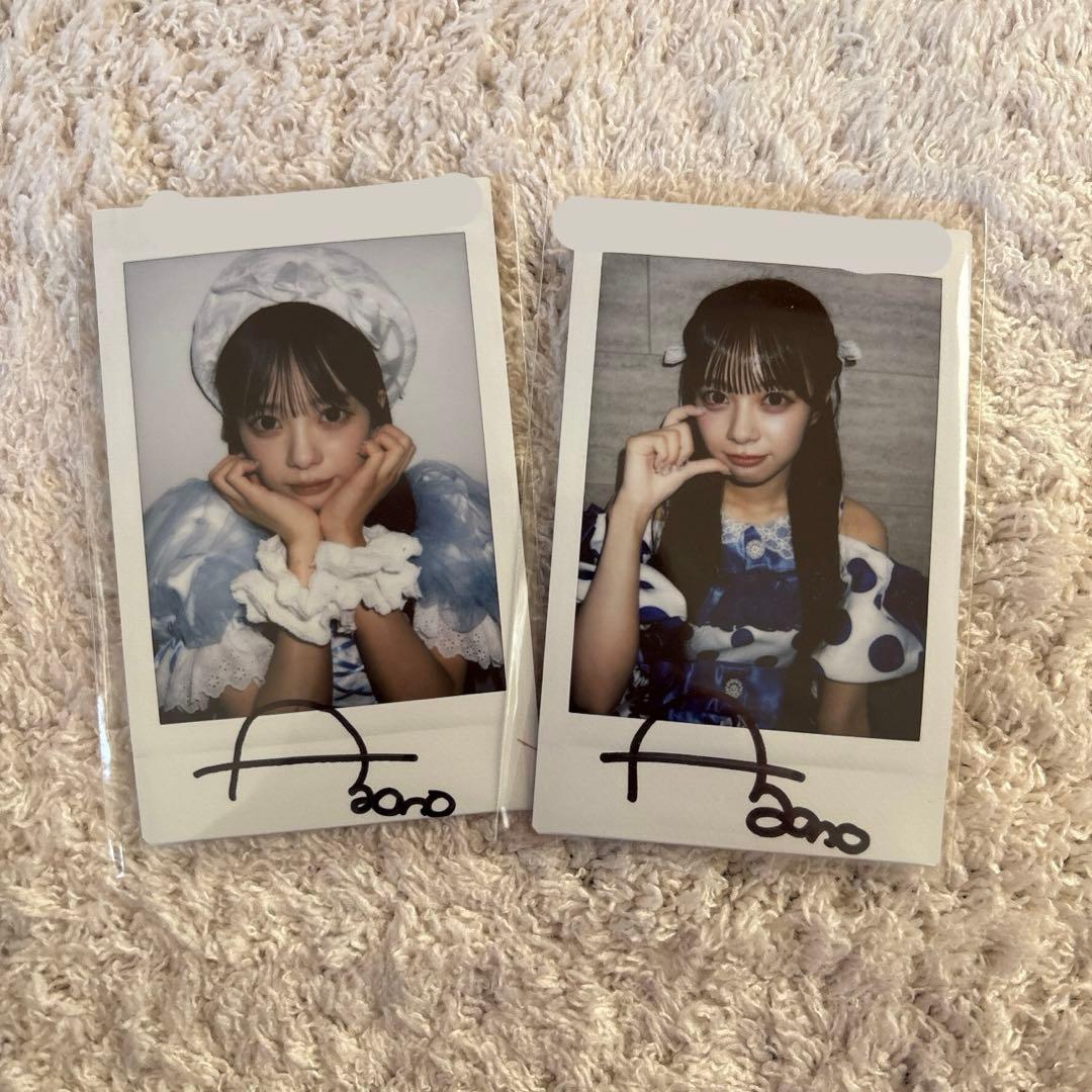 CUTIE STREET 増田彩乃 サイン入りチェキ