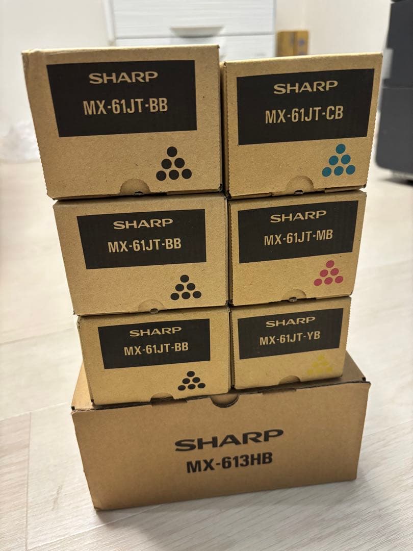 SHARP MX-61JTトナーカートリッジセット 純正