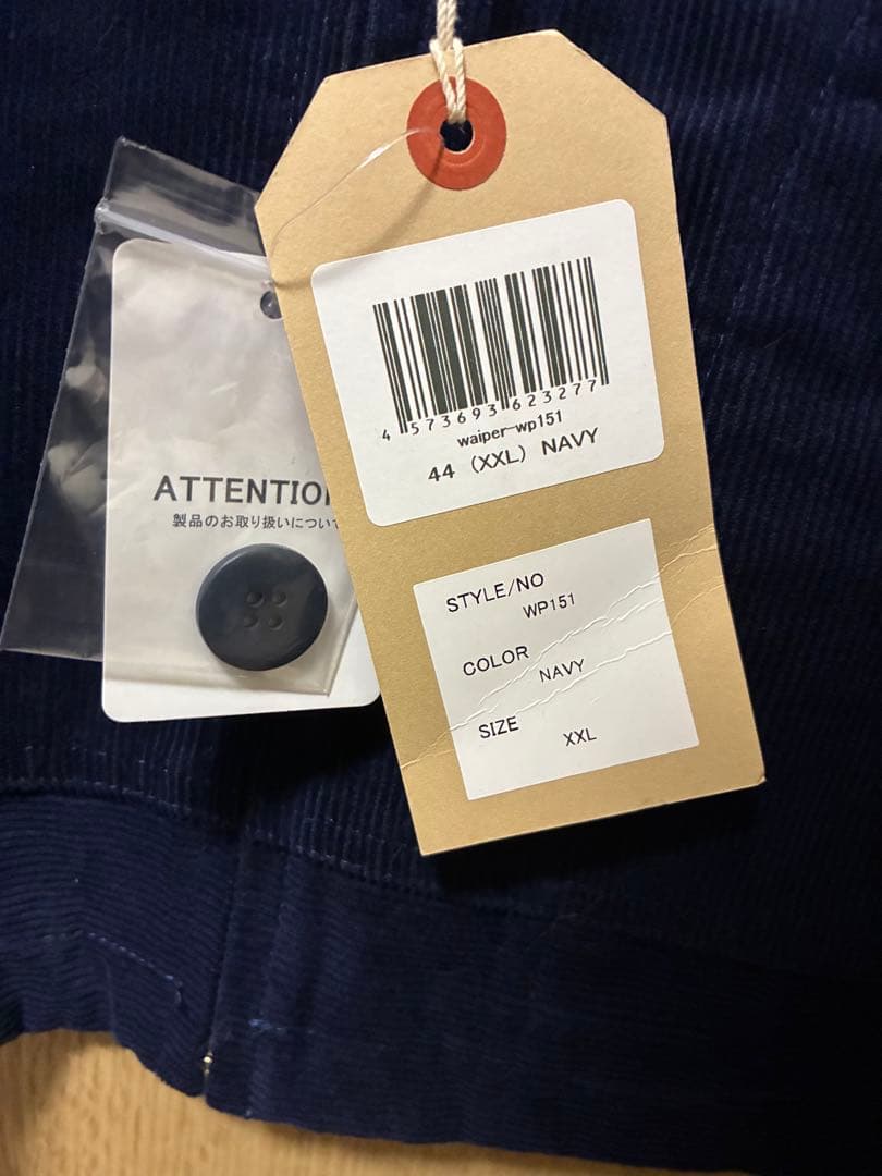 WAIPER.inc FFA コーデュロイジャケット　XXL