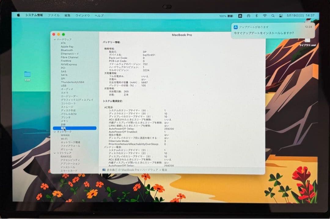 MacBookPro 13インチ 2015