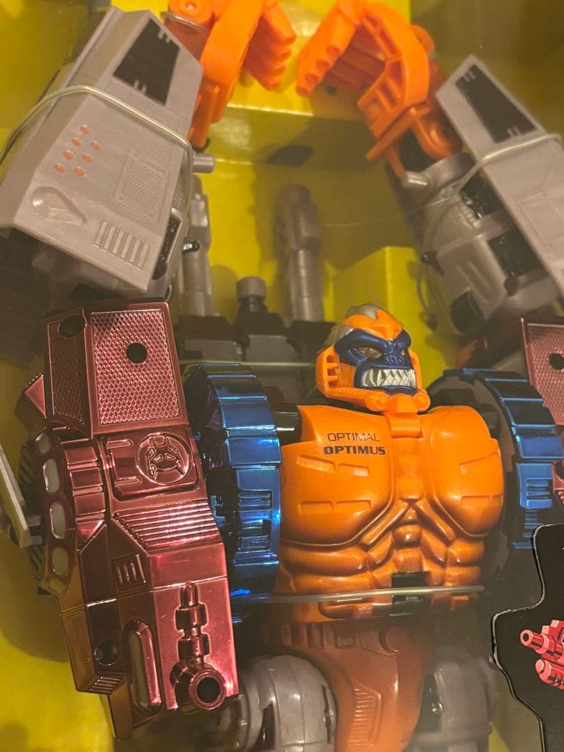 未開封　パワードコンボイ　ビーストウォーズ メタルス オプティマルオプティマス