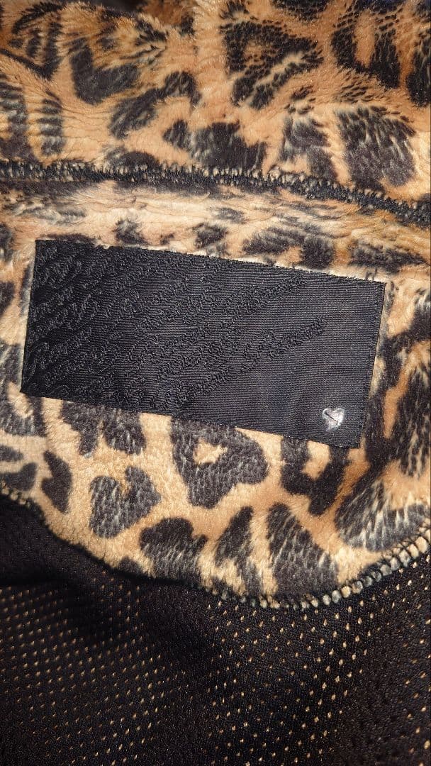 Roen レオパード ゴールド パーカー