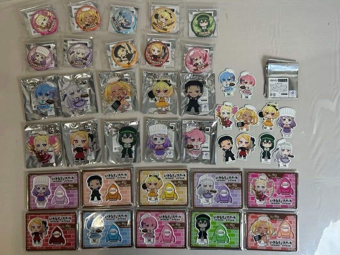 RT-135493 いきなりステーキ リゼロ コラボ 全40種セット