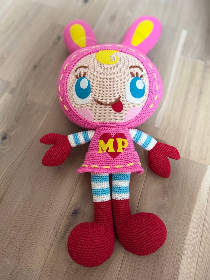 メゾピアノ ベリーちゃん べリエちゃん 特大 ぬいぐるみ 編みぐるみ 新品