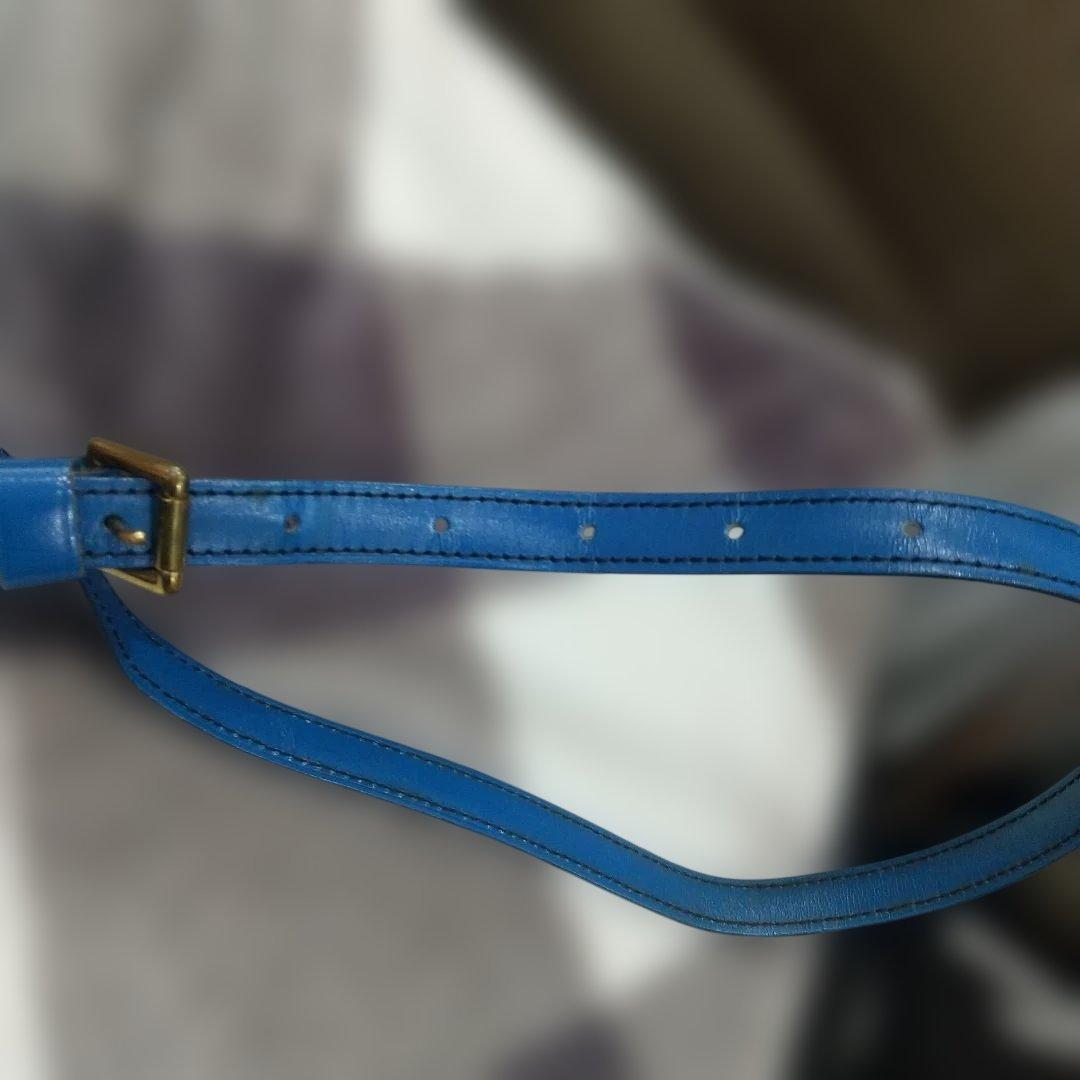 週末価格‼️ ヴィトン エピ ダヌーブ ショルダーバッグ ブルー 難あり