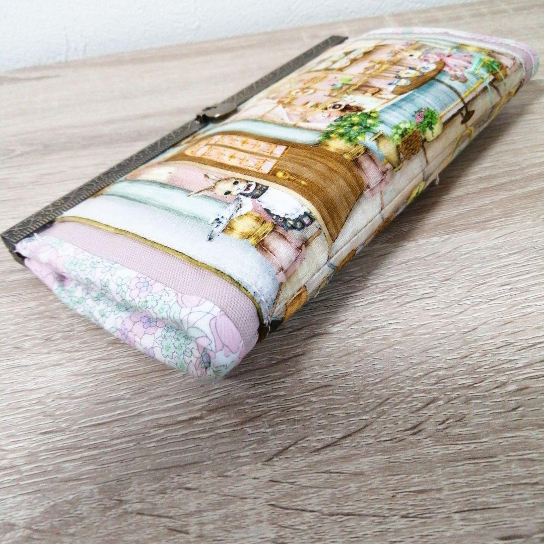 19cm文鎮長財布 ハンドメイド フランシュリッペ デパートメントカラフル