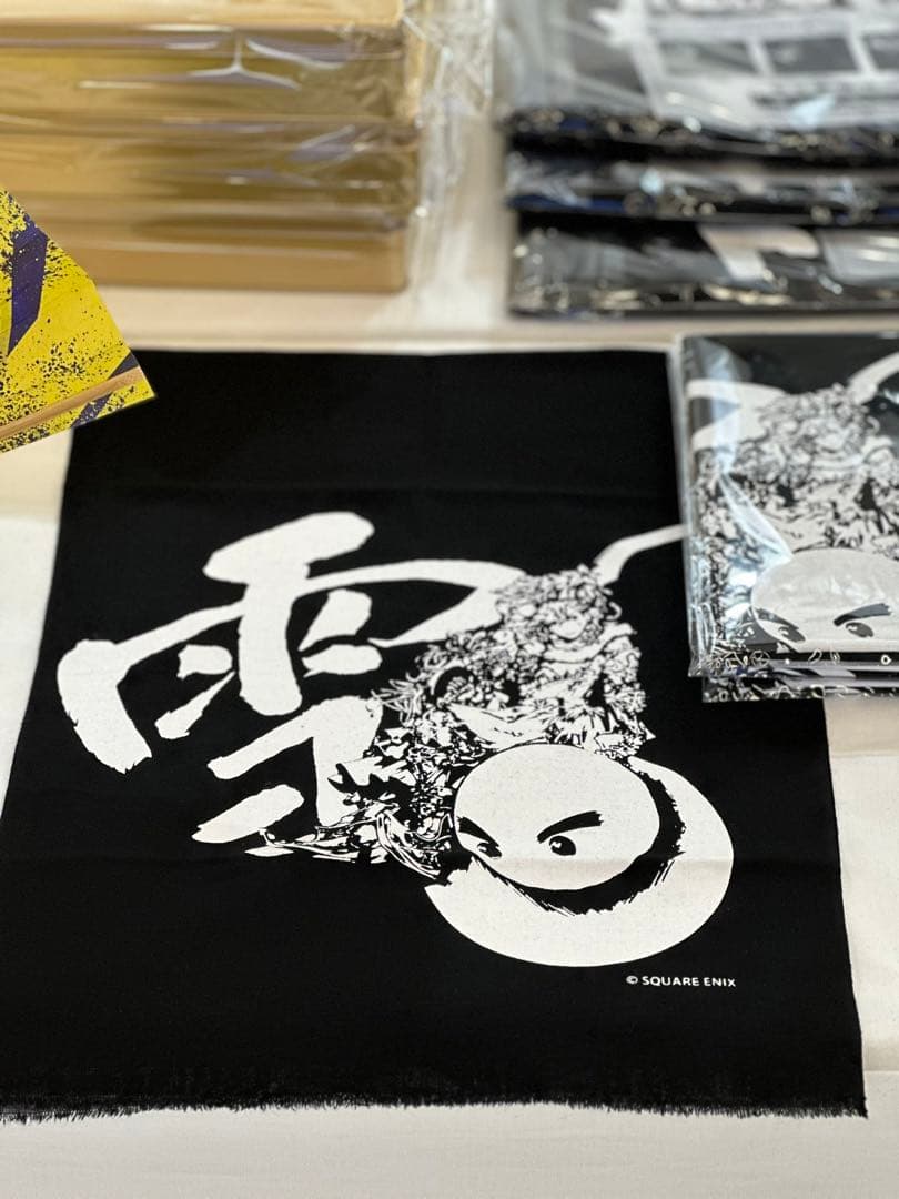 スクウェアエニックス　クリエイター展　sqexクリエイター展　手拭い3枚セット