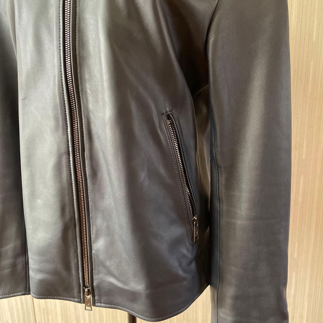 ブラックレーベルの革ジャン