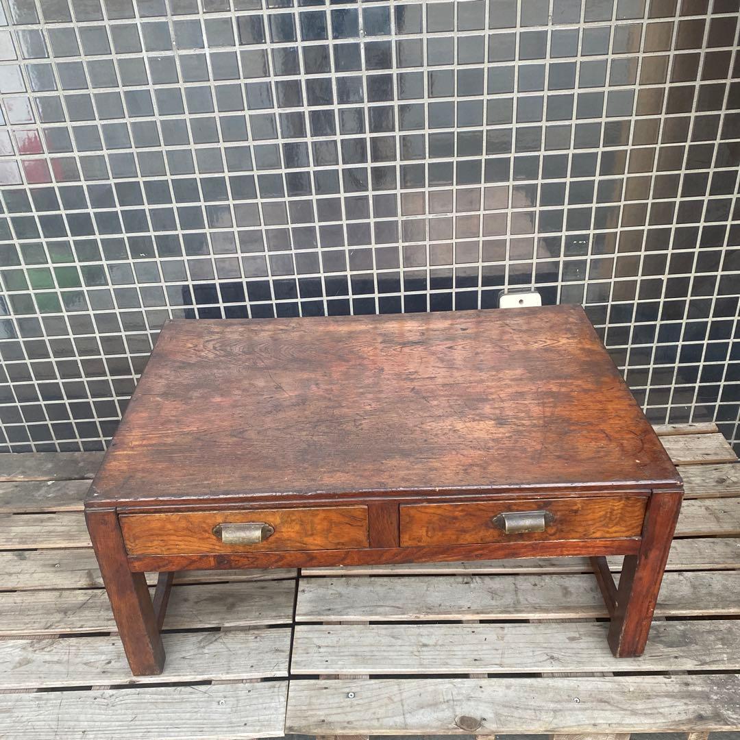 時代物 文机 骨董品 古民家 古家具 インテリア 店舗什器 昭和レトロ