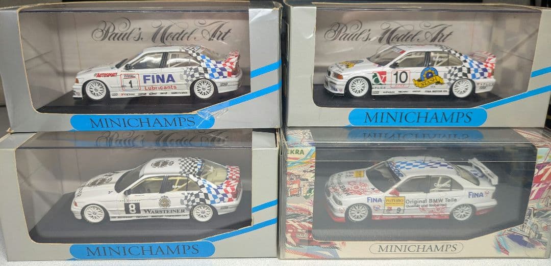 ミニチャンプス BMWE36 4台セットBTCCJTCCSTWスーパーツーリング