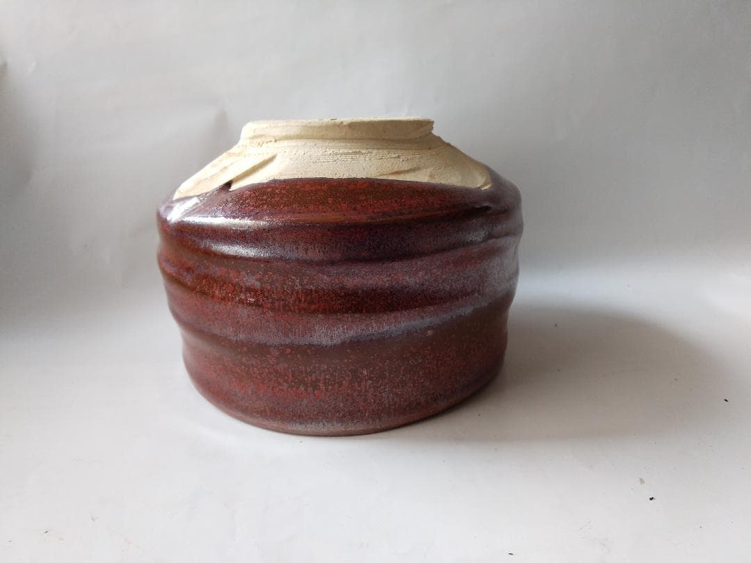 美濃焼 東方紅 加藤正山 茶碗 共箱 茶器 抹茶碗 美品 です。