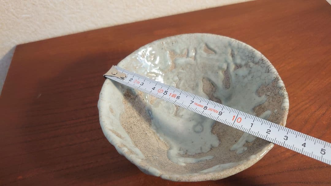 李朝　李朝茶碗　白釉　抹茶碗　朝鮮陶器　古玩　アンティーク李朝　１客