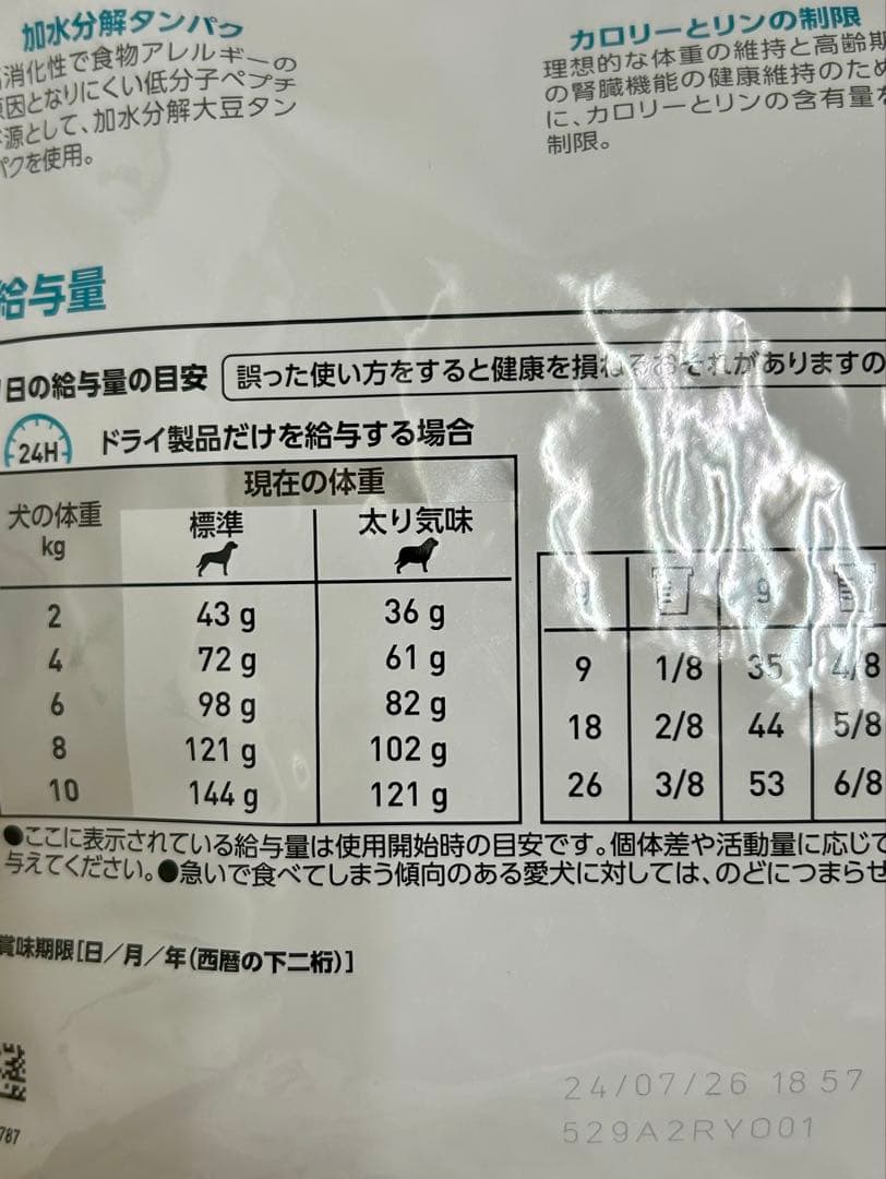 ロイヤルカナン 犬用 低分子プロテイン ライト 3kg 1袋