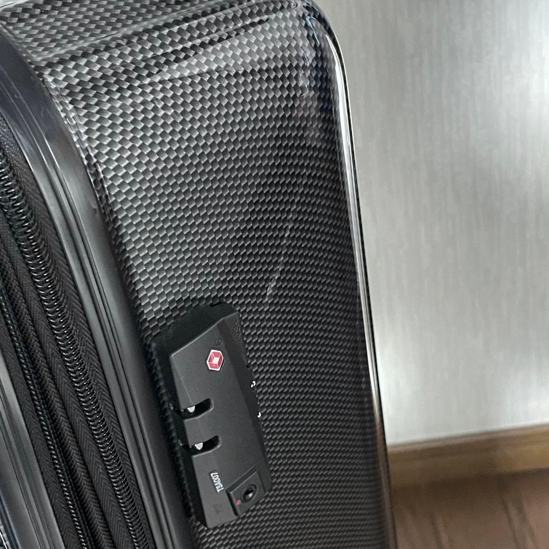 ACE スーツケース ブラックカーボン 83L/93L 7〜10泊サイズ