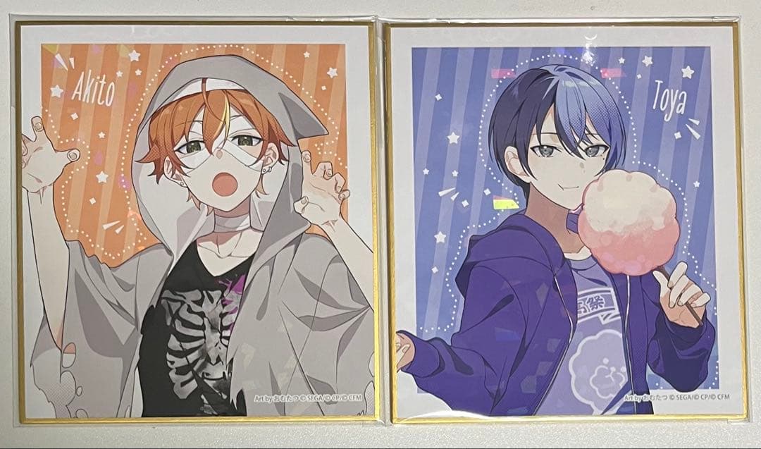 プロセカ 色紙 彰人 冬弥 神山高校文化祭 神高文化祭