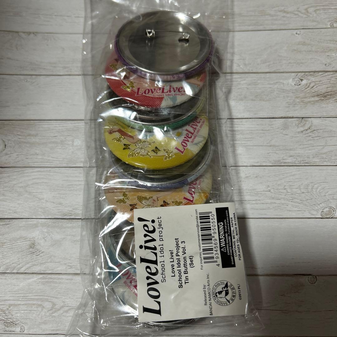 ラブライブ！　海外 LA 缶バッジセット　ゆゆゆ　μ's