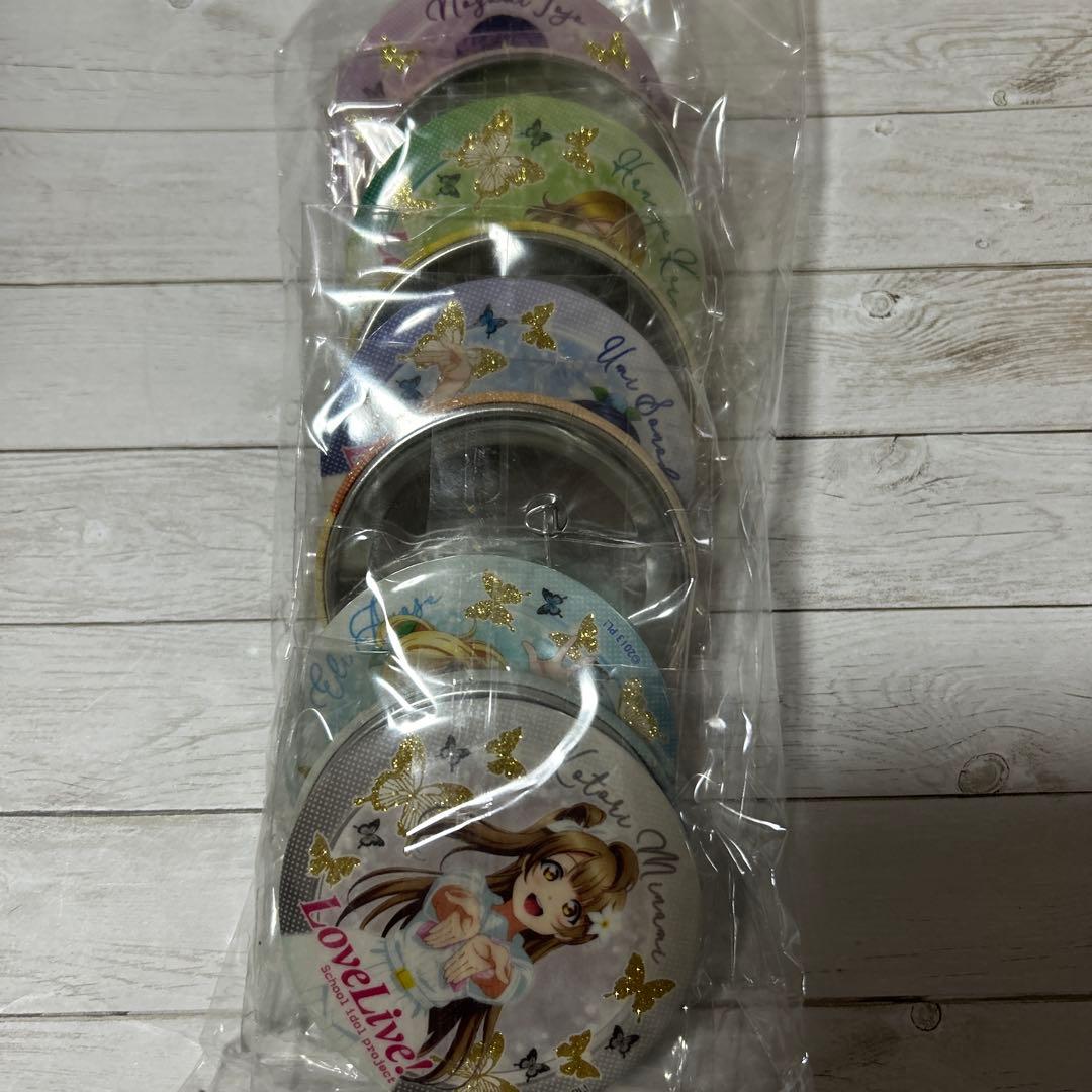 ラブライブ！　海外 LA 缶バッジセット　ゆゆゆ　μ's