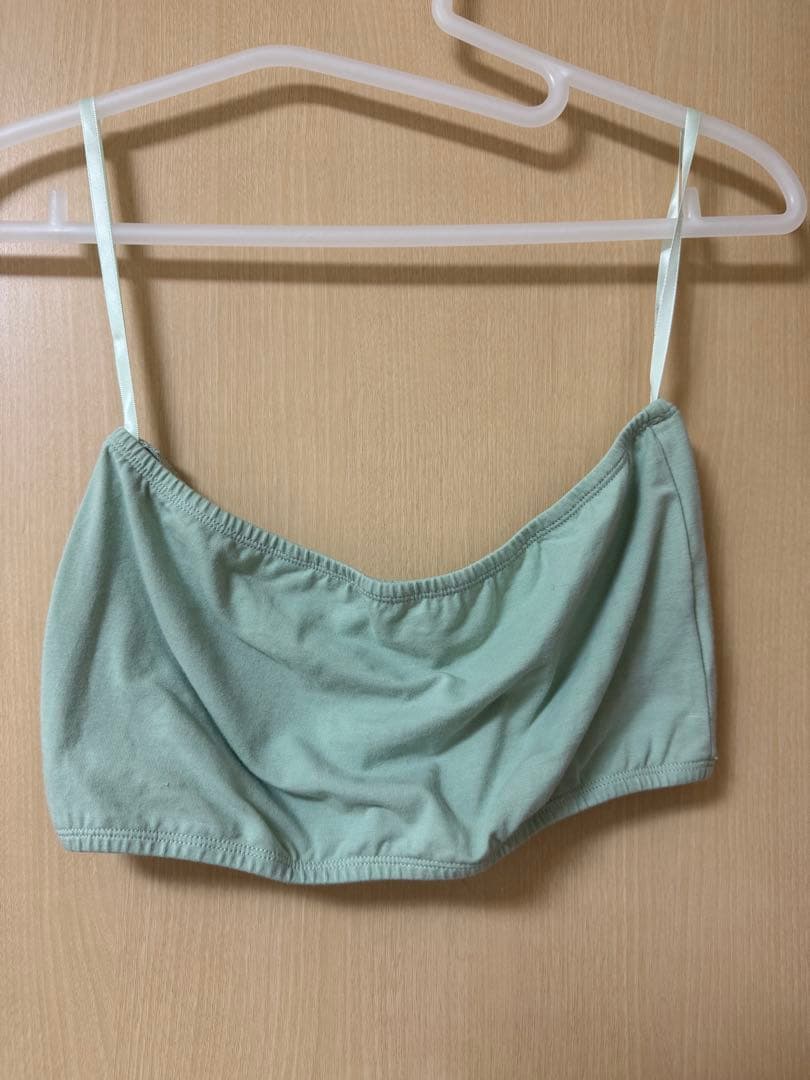 SNIDEL フリルカットブラウス SWCT244014 ライム