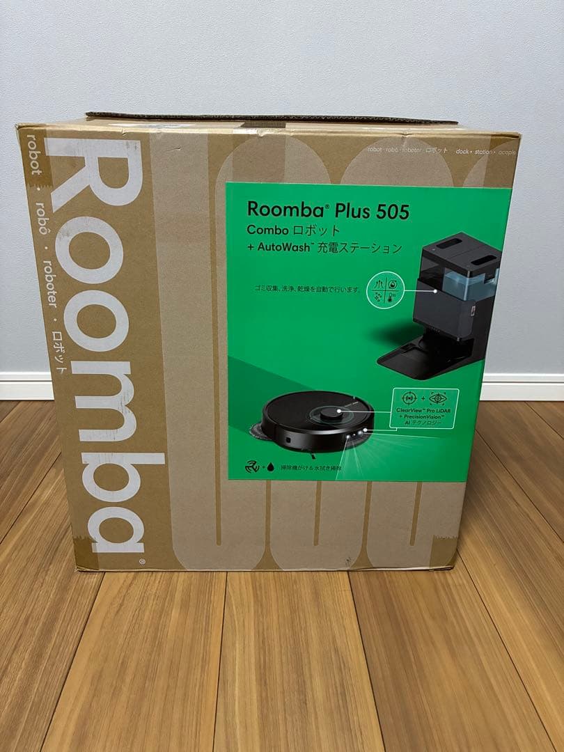 未使用✨ ルンバ plus505 combo AutoWash 充電ステーション