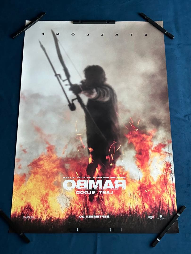 ランボー、ラスト・ブラッド　USオリジナル映画ポスター