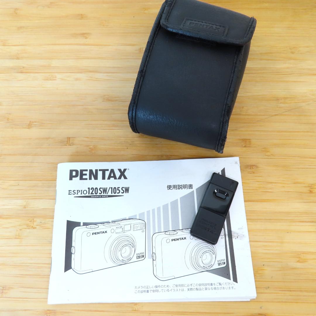 PENTAX ESPIO 120SW フィルムカメラ リモコン・取説付き